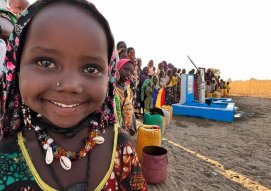 Nous avons ouvert un puits d'eau dans la province de Ngama, Tchad, Afrique