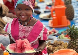 Nous avons fourni un repas dans la province d'Abéché, au Tchad, en Afrique.